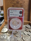 1882 Haiti 10c Silver Coin Ngc Ms64 Cj-508