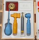 Vintage 1977 Fisher-price Dr  Medical Kit With Case Complete With Accessories