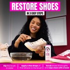 Pink Miracle Shoe Cleaner Kit W  Brush - 8 Oz  Sneaker Fabric And Sole Cleaning