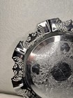 Vintage Farber Bros  New York 12  Round Krome-kraft Serving Tray platter - Xpo