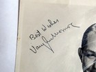 Vintage Signed Vaughn Monroe 7  X 5  Celebrity Press Photo Camel Cigarettes