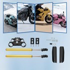 29 Front Fork Shocks Suspension For Motorcycle 45 48mm For Cruiser Dirt Bike