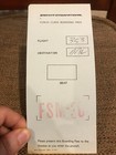 Vintage-1970s Braniff International Boarding Pass-model Plane Order Form-dfw-fsm