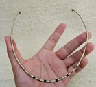 Rare Extremely Ancient Bronze Necklace Authentic Artifact Very Stunning
