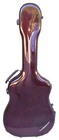 Crossrock Crf6030crd Air Carbon Full Size Carbon Fiber Classical Guitar Case-red