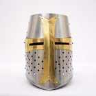 Medieval Templar Crusader Knight Armor Helmet   Greek Roman Spartan Armour
