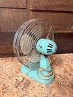 Vintage Mid Century  Metal Blue Fan 8  - Superior Electric Products - Works  