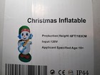 6ft Christmas Inflatable Outdoor Decorations  Snowman Playing Guitar Inflatable