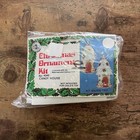 Vintage Sunrise Sequin Push Pin Ornament Christmas Craft Kit Candy House Beaded