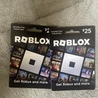 Two Roblox Cards Non Used