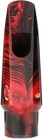 Barkley Pop Kustom Alto Saxophone Mouthpiece - 7  Red black  Sweetwater