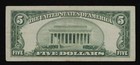 1934 Five Dollar Silver Certificate  5 Bill Blue Seal Note Hand Picked Vg fine