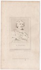 G  Crayer Flemish Baroque Painter Portrait 1808 Antique Copper Engraving