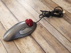 Logitech Trackman Usb Red Marble Trackball Mouse T-bc21 Tested