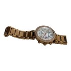 Michael Kors Mk5491 Parker Rose Gold Chronograph Mop Crystal Women   s Watch