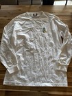 2001 Us Open Mens Long Sleeve Shirt White Size Large Vintage Heineken Tennis