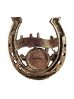 Vintage Mementos Good Luck Horseshoe Souvenir George Washington Token Coin