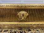 Original Versace Home Medusa Gold Metal Tissue Box Kleenex Holder