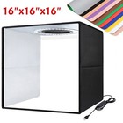 24  Large Led Light Box Photo Tent Portable Photography Studio Shooting Kit
