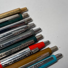 9-  Vtg Lot Papermate Ball Point Pens Contour Profile Capri Double Heart