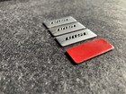 4 X Bose Speaker Decal Sticker Audio - Aluminium Emblem