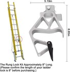 28-11 Extension Ladder Rung Lock Kit For Werner Aluminum Ladders 24-32ft