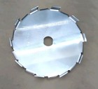 Stainless Steel Saw Tooth Type Mixing Dispersion Blade 6-3 4  Diameter 