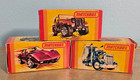 Lot Of 3 Vintage 1981  82 Matchbox  lesney  Die-cast Metal Cars W orig  Boxes