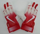 Nike Hyperdiamond Batting 3 0 Gloves Women s Large University Red white
