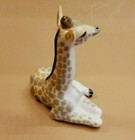 Vintage Russian Lomonosov Giraffe Figurine 5 -1 4  Tall Rare Ussr Collectible