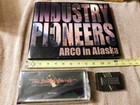 Trans Alaska Pipeline Oil Ten Billion Barrels Prudhoe Bay Paperweight Arco Book