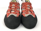 La Sportiva Scorpion Rock Climbing Shoes Men   s Size 7 5 Leather Lace Up Gray Red