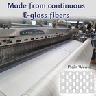 Fiberglass Woven Roving Cloth - Fiberglass Cloth Plain Weave