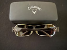 Callaway Golf Shield Wrap-around Sunglasses_silver   Black_vintage