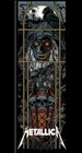 Metallica 2025 Pinball Variant Screen Printed Poster Set Of 4 Rhys Cooper Copper