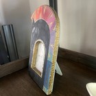 Laurel Burch Wild Horse Picture Frame 2x3 Wallet Photo Colorful 1999 Approx 9x7   
