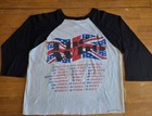 1989 The Who 25th Anniversary Tour Raglan Tee Size L 21x24 Cropped Vtg Usa Shirt