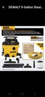 Dewalt 9-gallon 5 0 Hp Stealthsonic Wet Dry Vacuum  Quiet Motor With Accessories