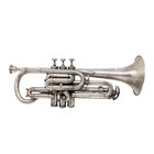 Antique Henri Gautier Virtuoso Cornet Bohland And Fuchs Silverplate W  Case