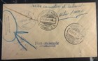 1931 Port Spain Trinidad First Flight Airmail Cover Ffc To Cozumel Mexico Fam 6