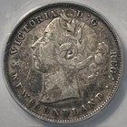 Newfoundland - Queen Victoria - 20 Cents 1882h - Anacs Vf-30 Details  scratch 