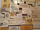 Lot M Huge Rubber Stamps Lot Of Rubber Stamps 92 Rubber Stamps