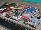 Genuine Fordite Lot Excellent Colors Motor City Agate Blanks cabbing 42a