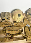 Airsoft Tactical Kids Gear Lot Vest Helment Face Mask Gloves Belts