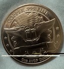 Standing Liberty - 1 Ounce Fine  999 Copper Round - Save Big 4 