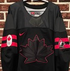 New  2022 Nike Official Team Canada Ice Hockey Olympic Jersey Mens Xxl Black Red