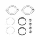 For Harley Big Twin Sportster Exhaust Flange Seal Install Kit Gaskets Hardware