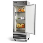 Peakcold Single Door Commercial Reach In Stainless Steel Refrigerator - 23 Cu Ft