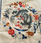 Vintage Authentic Silk Embroidered Japanese Kimono Dragons Intricate Long Robe