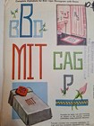 Bias Tape Monogram Alphabet Mccalls 2326 Transfer Pattern Vtg 50s Letters Iron